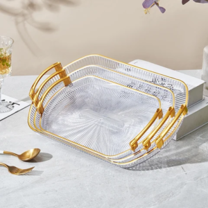 Transparent Luxury Charger Plate