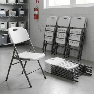 White Folding Chair