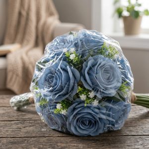 Blue Flower Balls