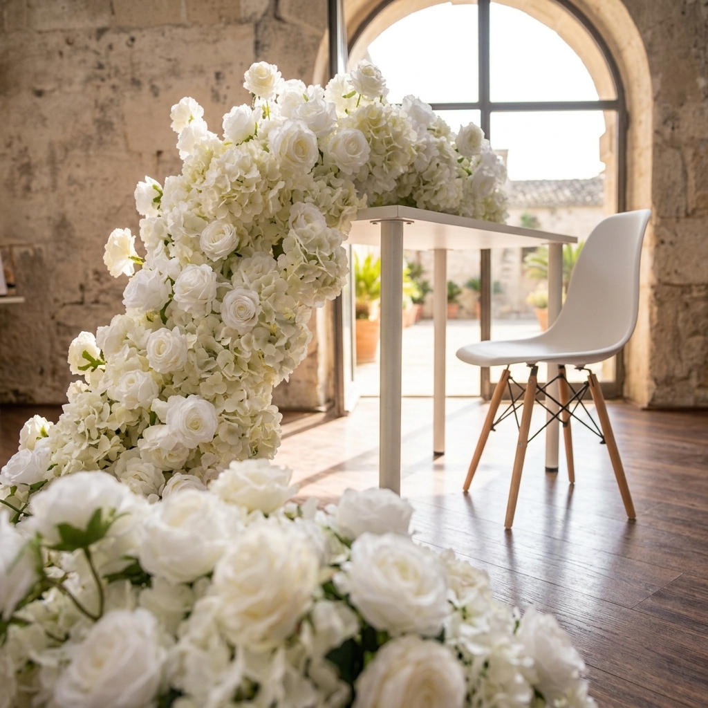 Wedding Flower Runners (100*40cm)