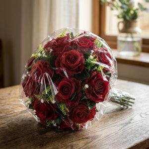 Red Flower Balls
