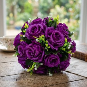 Purple Flower Balls