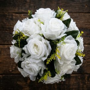 White Flower Balls