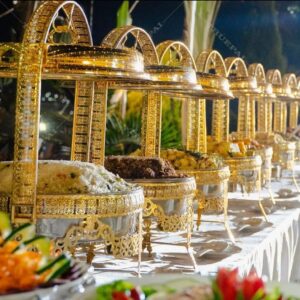 Golden Butterfly Hanging Cover Chafing Dish – 10 QT