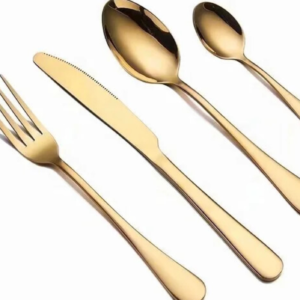 Gold Flatware