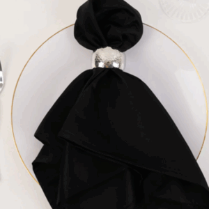 Black Napkins
