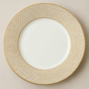 Luxury Gold Rimmed Salad Plate 6.5